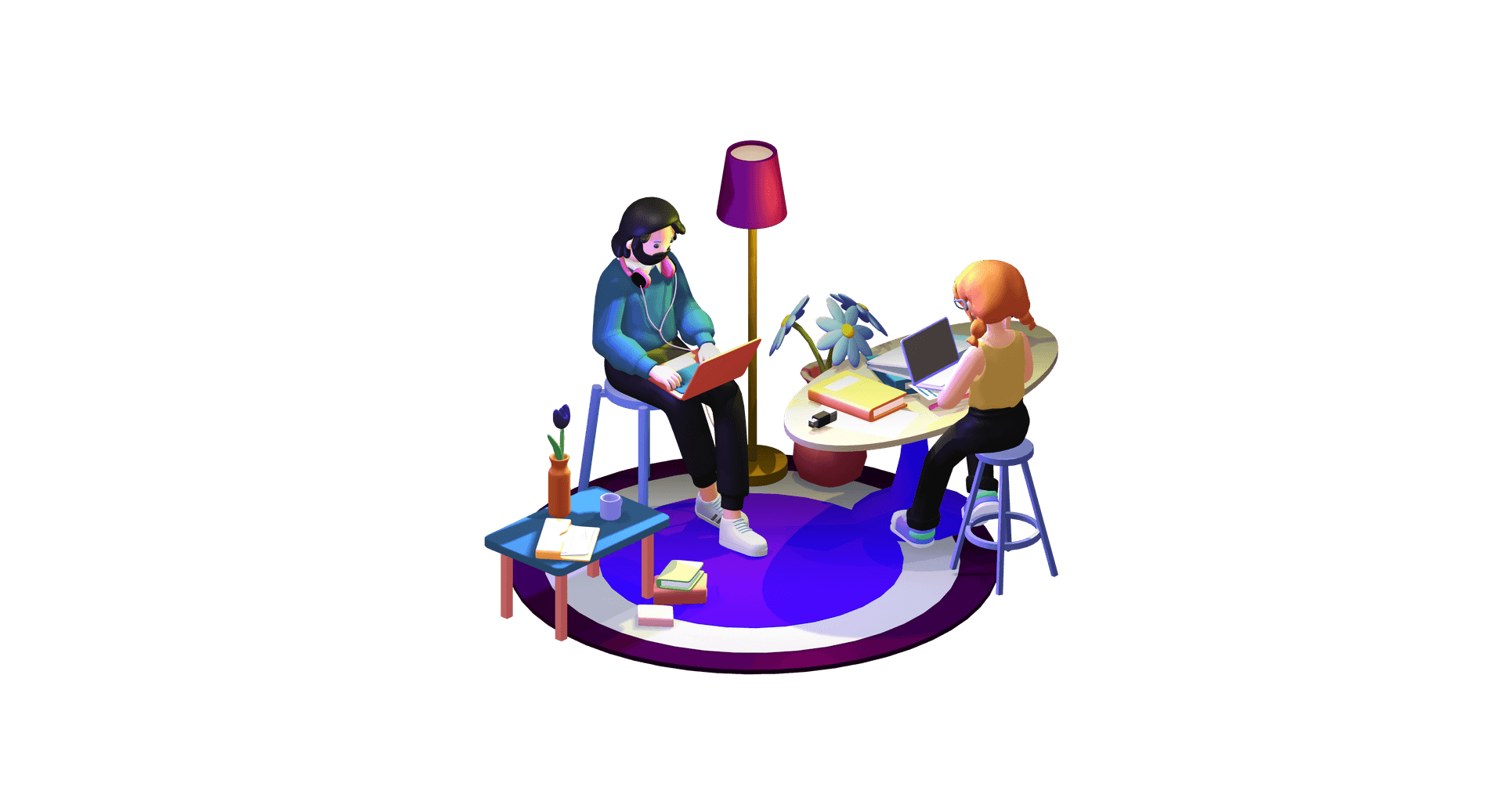 Squad community illustration
